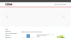 Desktop Screenshot of cer-des-moulins.com
